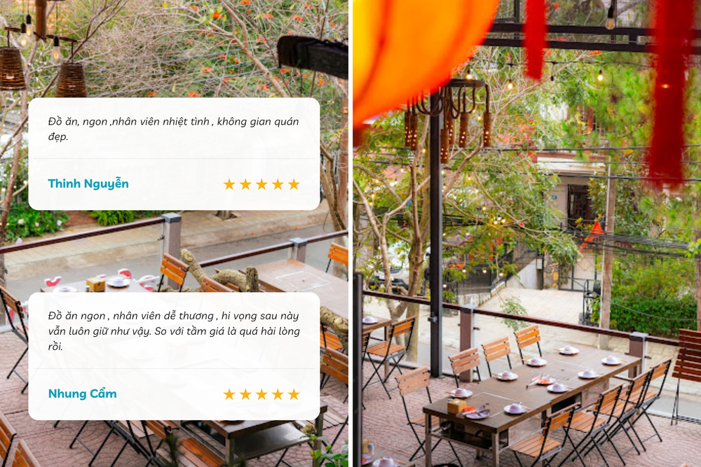 Ghiền BBQ Buffet là quán nướng Đà Lạt ngon có Không gian rộng rãi, bàn gỗ mộc mạc, phù hợp cho những buổi tiệc ấm cúng bên người thân và bạn bè